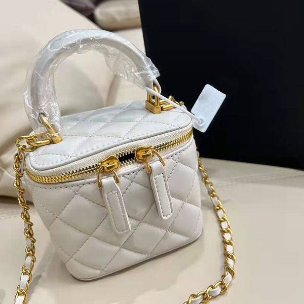 Kadınlar Metal top zincir omuz crossbody çanta moda en kaliteli mini koyun deri sikke cüzdan Lüks tasarımcı çantaları alışveriş çantası değişim çanta