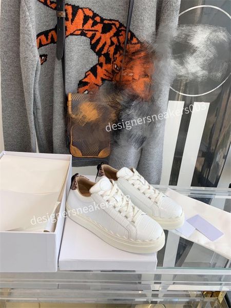 

2022 men women casual shoes trainers fashion dress shoe mens womens leather breathable open low outdoor sports sneakers, Black