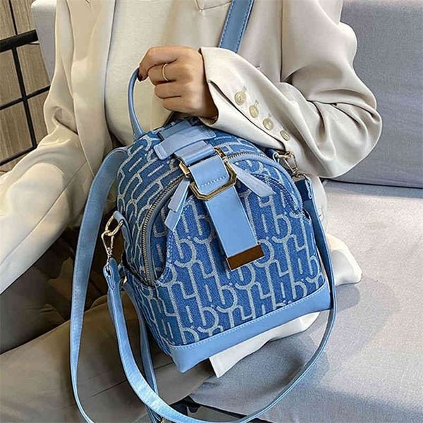 

canvas backpack women's autumn and winter fashion small backpack one messenger travel clearance outlet sale