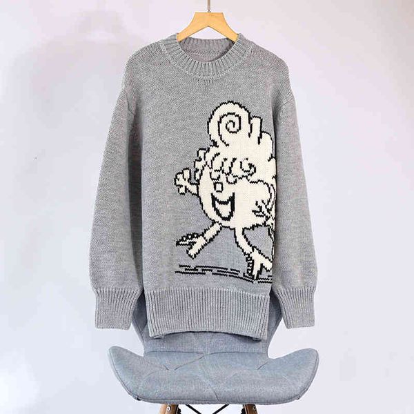 

women's knits & tees spring arrival print women sweater iws7, White