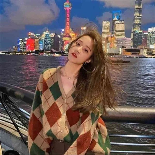 

women's sweaters sweater coat cardigan women early autumn korean version loose and thin women's long sleeve sweet knitted women 0m, White;black