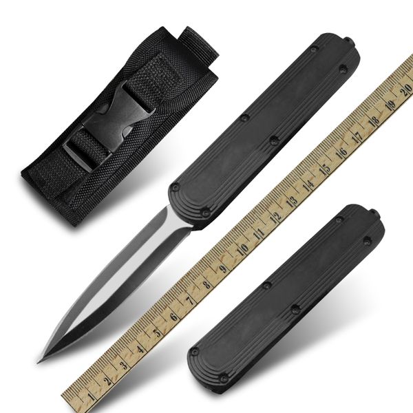 

military tactical front automatic knife camping hunting edc tool self defense survival knives otf pocket folding knife double action knifes