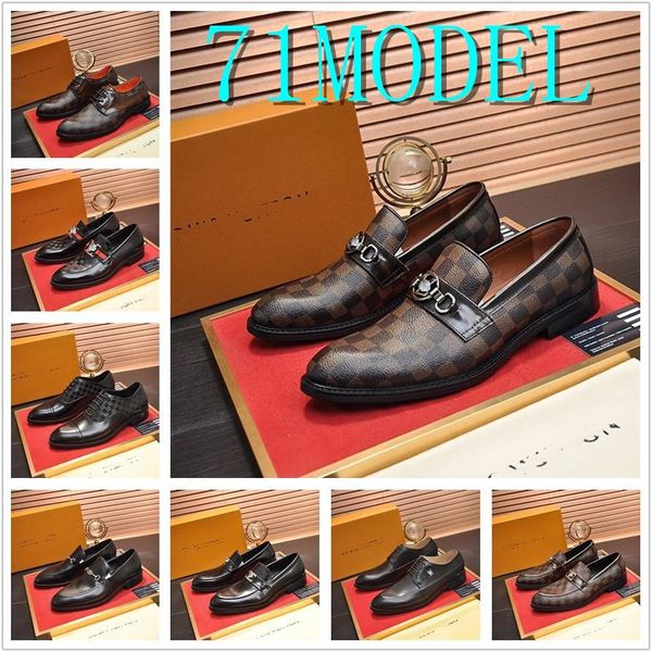 

aa men leather casual oxfords mens genuine leather designer luxury dress shoes business formal shoe plus size 11 wedding 11, Black