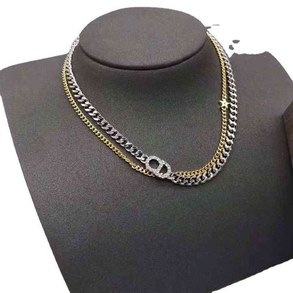 

necklaces women's geometric fashion clavicle chain bracelet jewelry, Silver