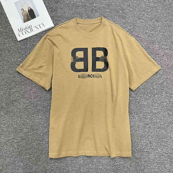 

2022 new home graffiti printed milk tea t-shirt short sleeve women's, White