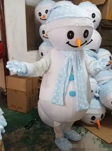 Рождественский снеговик кукла одежда ассузник талисмана костюм хэллоуин рождественские модные вечеринки платье мультфильм персонаж костюм карнавал унисекс взрослые наряд