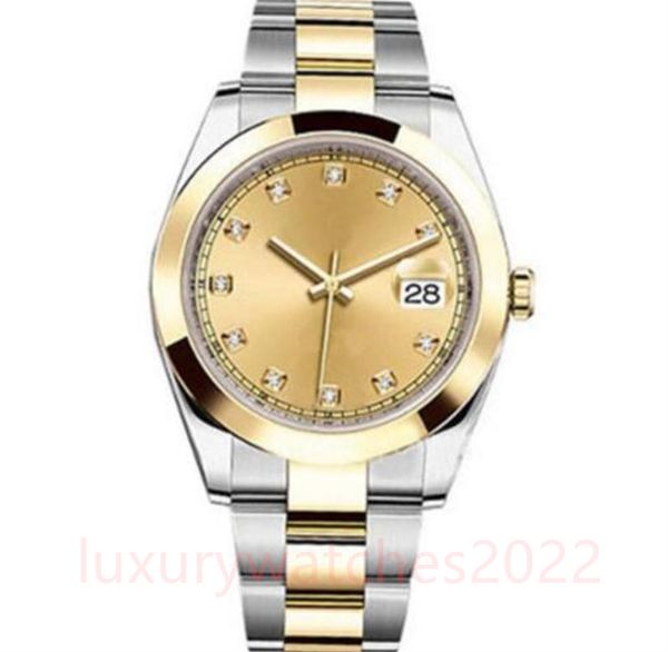 

high-grade mens watch sapphire gray baton datejust daydate 41mm blue smooth automatic mechanical waterproof oyster band wrsitwatches, Slivery;brown