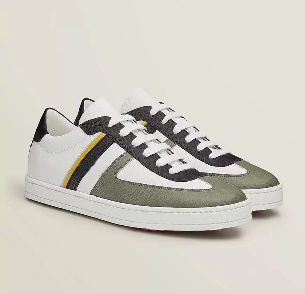 

qulaity boomerang sneaker shoes for men rubber sole casual walking low calfskin outdoor trainers comfort discount footwear eu38-46, Black