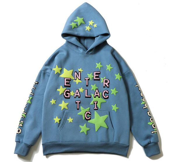 

kid cudi hoodies for men women sweatshirts hip hop fleece hoodie designer, Black