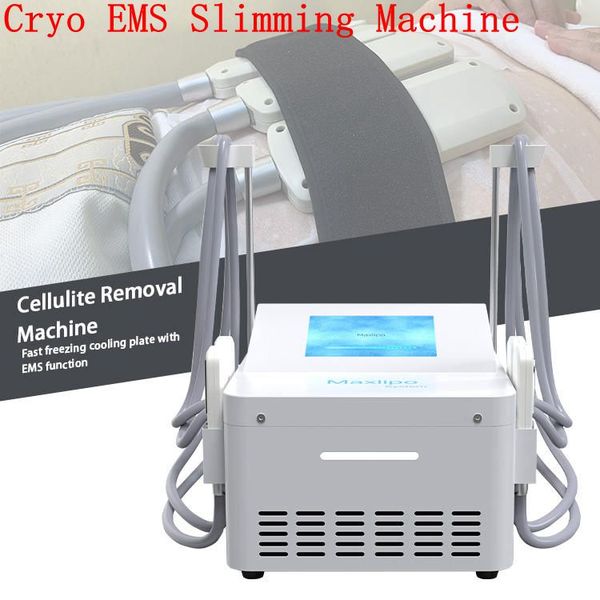 

fat reduction slimming machine cellulite removal equipment non vacuum cryo ems cryolipolysis sculpting beauty plates/pads