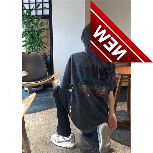 

50% off discount ch22 new style spring and summer slim wash t-shirt factory direct sale, White;black