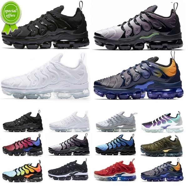 

2022 tn plus men running shoes grape red violet blue tropical sunset triple black white womens trainers designer classic fashion shoes