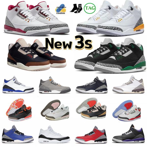 

jumpman 3s basketball shoes desert e1ephant pine green racer blue georgetown medium royal cement throw line red 3 men women trainers outdoor
