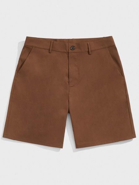 

romwe guys solid shorts d6aa#, White;black