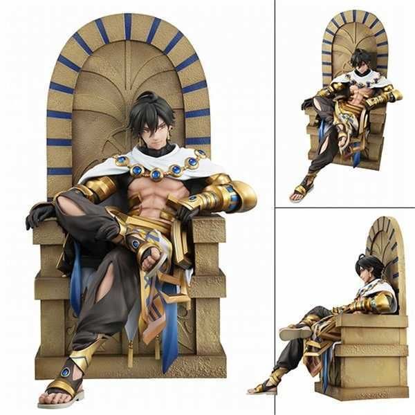

huiya01 anime fate prototype fate/grand order ramesses ozymandias sitting pvc action figure modle toys xmas gift t30 q0722