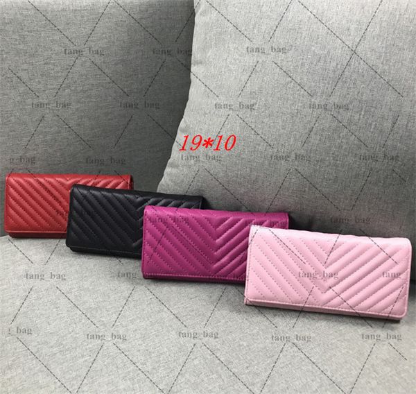 

designer classic long wallet lady handbag flip clutch bag purses, Red;black