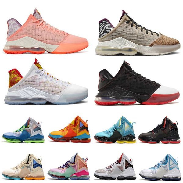 

lebrons 19 basketball shoes royalty fast food bred space jam dutch blue lime glow tune squad james 19s low magic fruity pebbles
