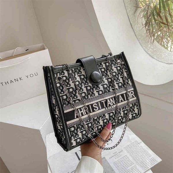 

clearance 62% off chain high-capacity shoulder bag fashion texture armpit versatile tote bag women