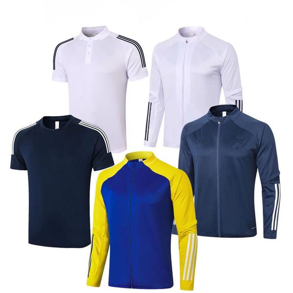 

20202021 quality youth football training 2021 sportswear men's long sleeve football training kit quality jacket sportswear me3472, Black;brown