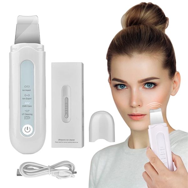 

facial skin scrubber facial cleaner machine acne blackhead remover peeling shovel professional dropship