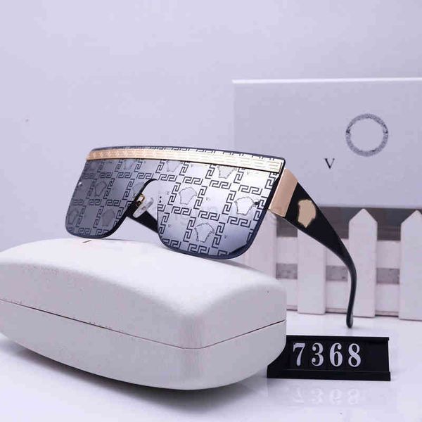 

designer versage sunglasses luxurious fashion europe and america mens and womens new street pgraphy travel vintage baseball sport summer sun, White;black