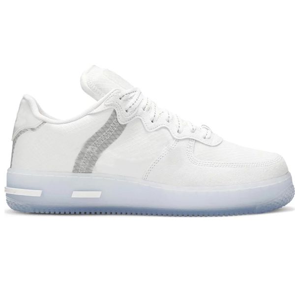 

men women 1 low 07 react qs white ice basketball shoes sneakers sku cq8879 100