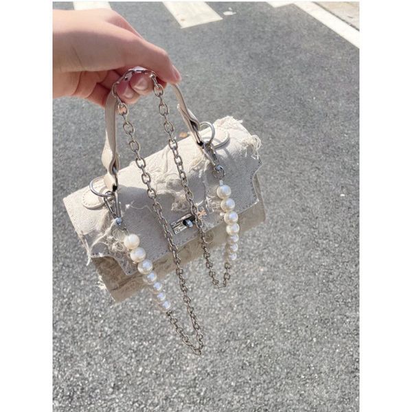 

fashion ms bead chain shoulder messenger bag women handbag design feels