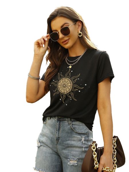 

mandala print tee m9qe#, White