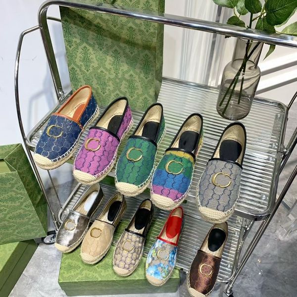 

designer casual shoes summer ladies flat embroidered striped beach slippers fashion outdoor color fisherman shoes canvas shoes size 35-40 wi, Black