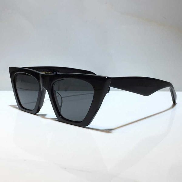 

sunglasses for women summer cat eyes style anti-ultraviolet retro shield lens plate square full frame fashion eyeglasses random box 41468, White;black
