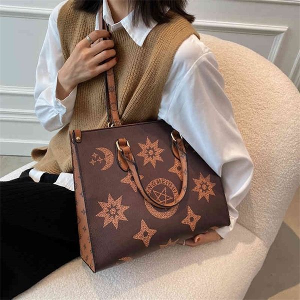 

68% off bag new fashion large capacity women's students' class single shoulder foreign style advanced sense tote bag commuting