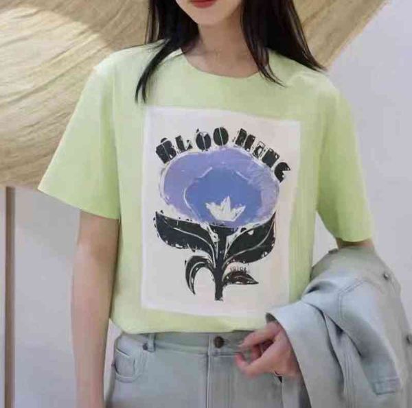 

women's tshirt spring and summer knitted tshirt cotton round neck short sleeve top, White