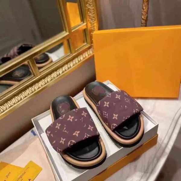 

old dress shoes flower slippers for women to wear out in summer comfortable couple thick bottom one-sided and lazy sandals 8kkm, Black