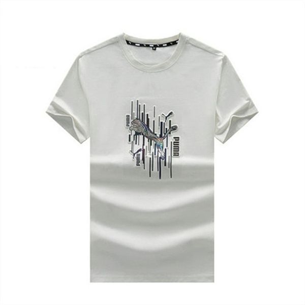 

21ss designer tide t shirts chest letter laminated print short sleeve high street loose oversize casual t-shirt 100% pure cotton for men an, White;black