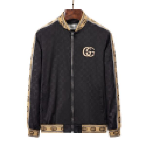 

long jacket fashion sleeve zipper men's print slim designer windbreaker men thin jacket autumn winter outdoor size m-3xl po2k, Black;brown