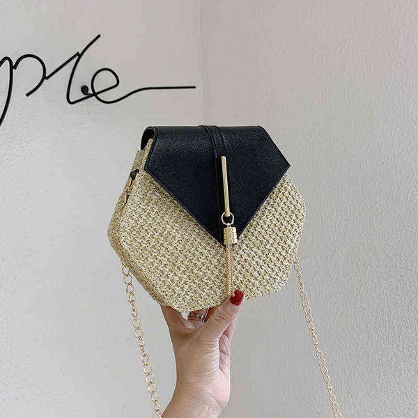 

summer bag women korean versatile menger ins net red holiday beach straw