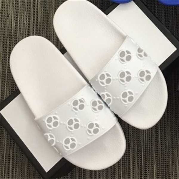 

women sandals slide brand rubber slipper white black wide flat guccie slip-on sandals summer thin bottom outdoor beach flip flop 6