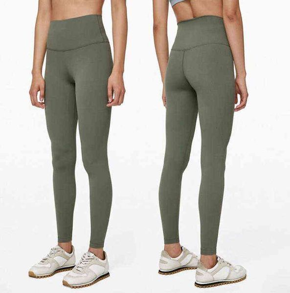 

2021 the new brand same style yoga pants womens high waist hip hips running tight feet fitness pants yoga trousers, Black