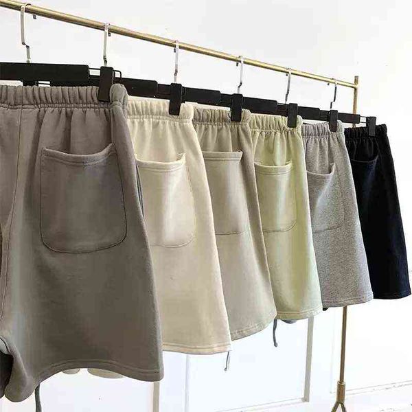 

designer men summer short pant cotton sports shorts panties fashion plain five-piece street length drawstring low pants knee beach luxryysd1, White;black