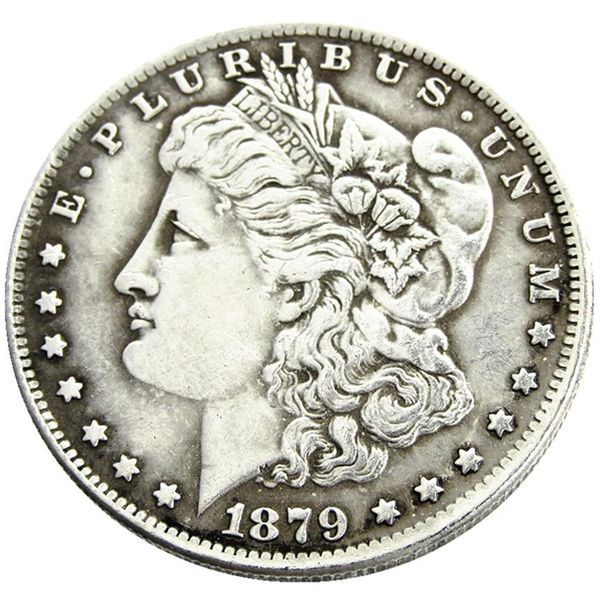 

us 1879-p-cc-o-s morgan dollar copy coin brass craft ornaments replica coin283k