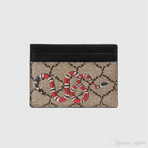 

paris style luxury designer classic famous men women famous genuine leather gy credit card holder mini wallet237y, Brown;gray