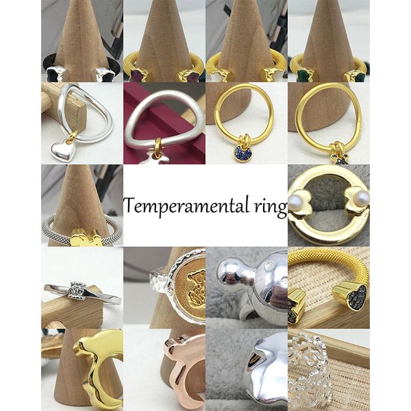 

2022 100% s925 sterling silver new rainbow key ring order paragraph stretch rope design ins net red cute ring