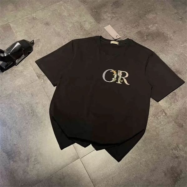 

2022aanew mens designer t shirt paris fashion tshirts summer t-shirt male 100% cotton, White;black