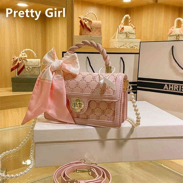 

genuine bags 2022 new summer embossed pink small square bags portable messenger bags women's scarves 70% off outlet sale