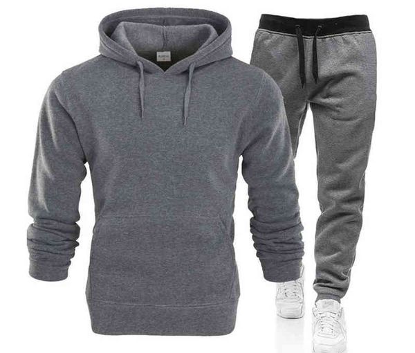 

new 2019 brand new fashion suit men sportswear print men hoodies pullover hip hop mens tracksuit sweatshirts clothing250c t220809, Gray