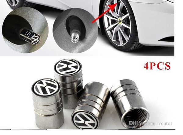 Auto adesivo estilo do carro válvulas de pneu caso para volkswagen vw polo passat b5 b6 estilo do carro