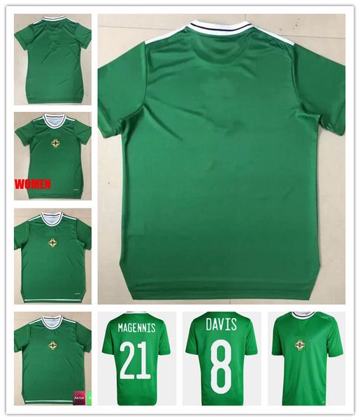 

2022 northern ireland soccer jerseys lafferty evans football shirt davis mcnair magennis green man white men kids kit white 22 23 uniform, Black;yellow