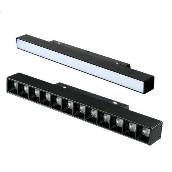 

led recessed magnet track lights dc48v18w led lamps for indoor lighting