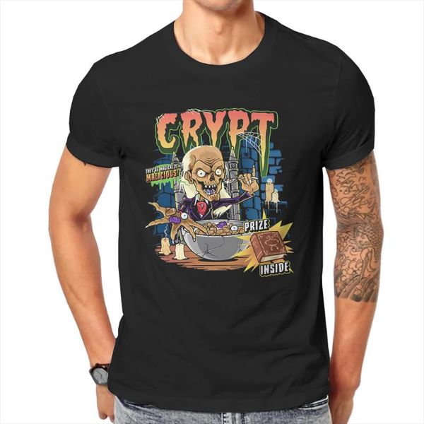 Erkek T-Shirt Creepshow Billy 1982 Korku Filmi Kumaş TShirt Cookie Crypt Cereal Basic T Shirt Boş Zaman Erkek Giysileri Baskı Trendy