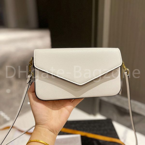 

simple design envelope bag womens messenger bag delivery card slot fashion versatile white
